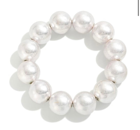 Faux Pearl Bracelet