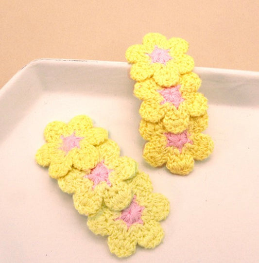 Flower Barettes