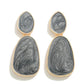 Gray Stone Earrings