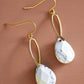 Dangle Stone Earrings