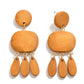 Wooden earrings