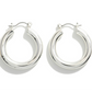 Silver Hoops