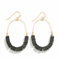 Black and Gold Dangles