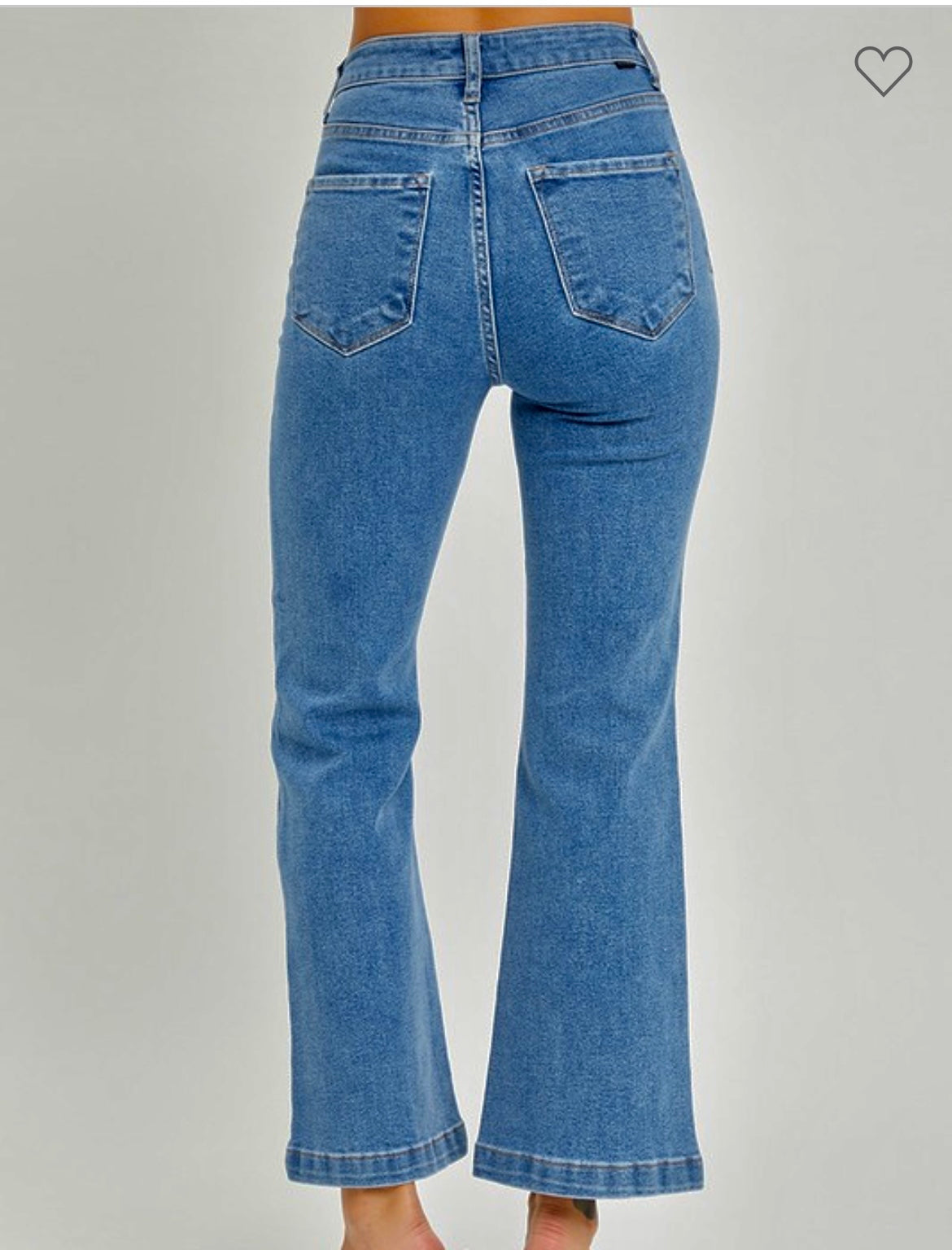 Risen Patch Pocket Flare Jeans