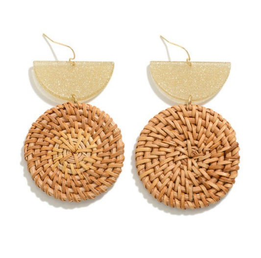 Raffia Earrings