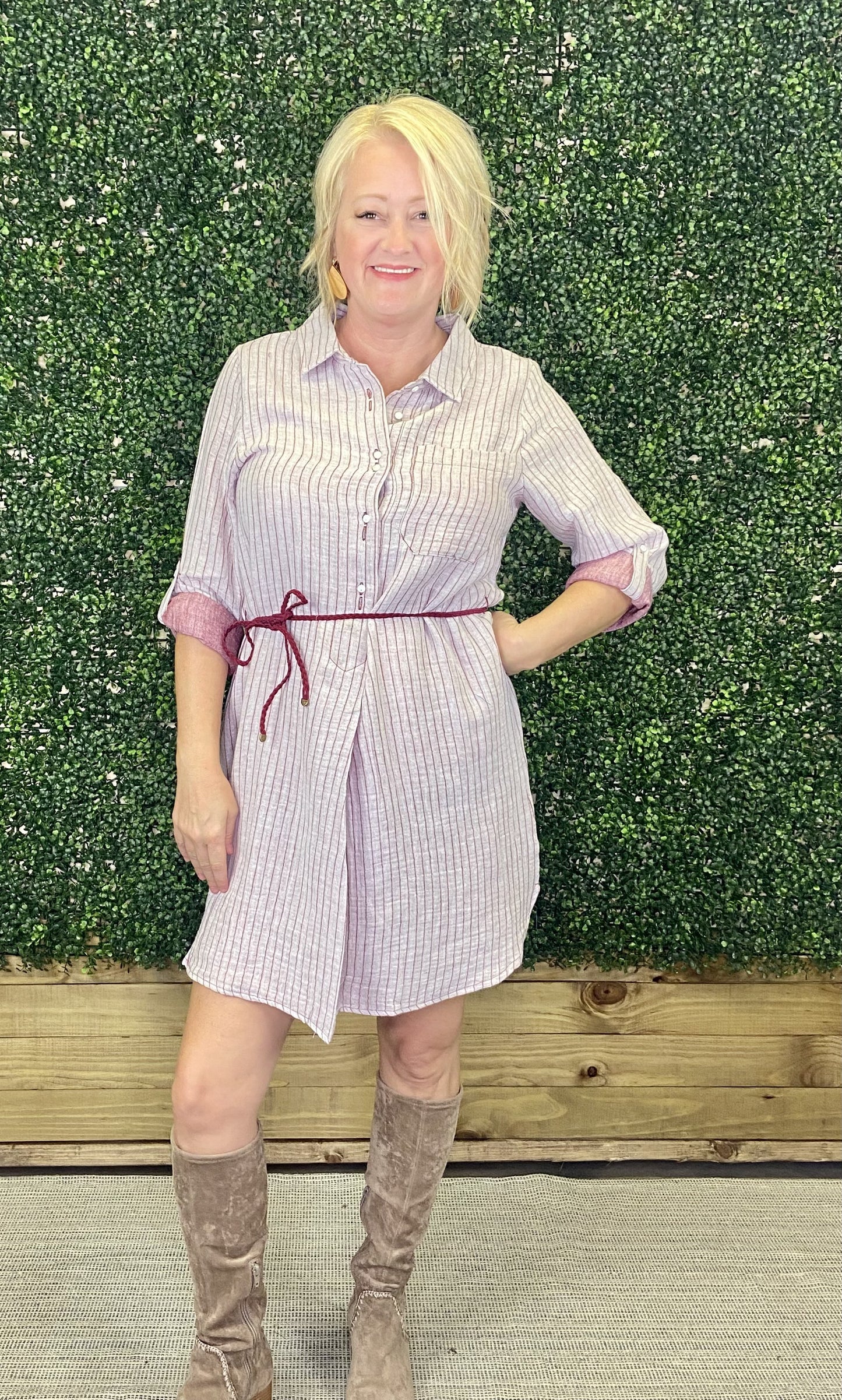 The Diana Shirt Dress