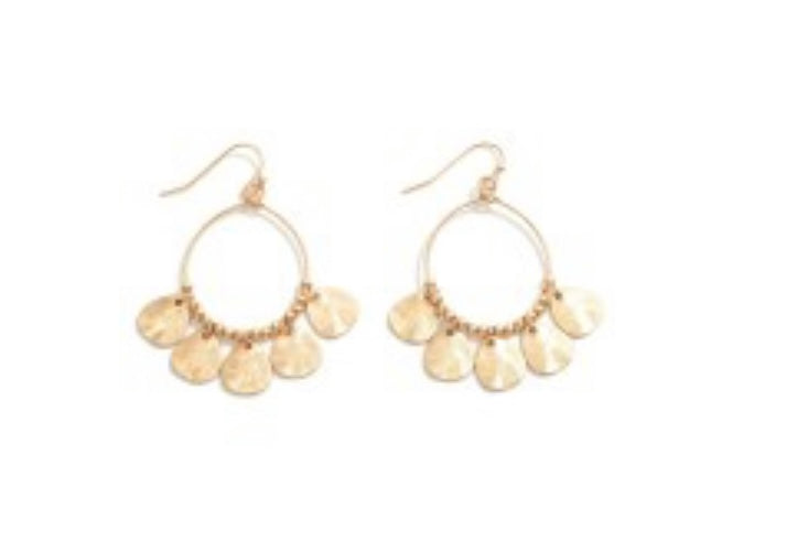 Gold Dangly Earrings