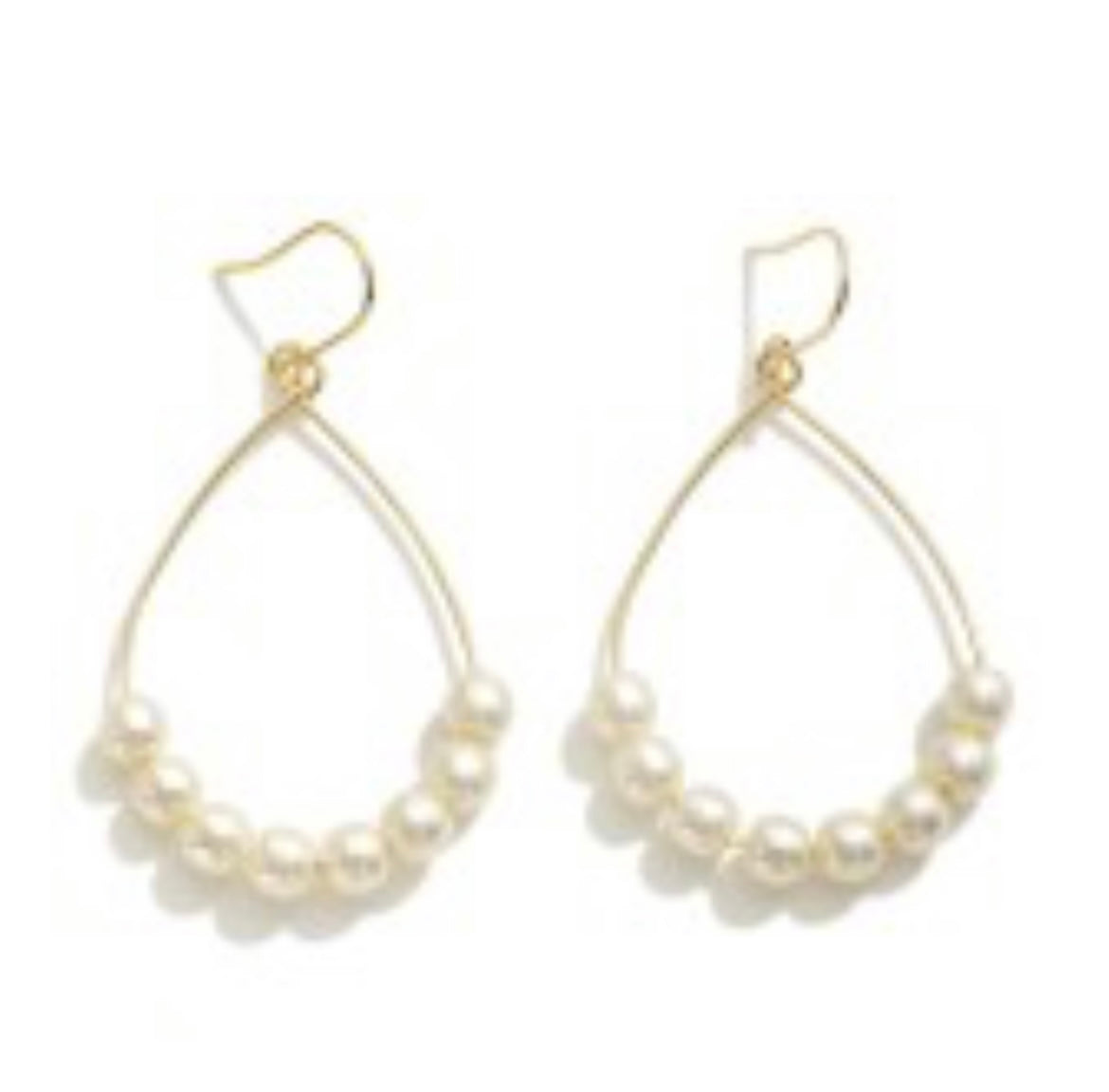 Gold and Pearl earrings