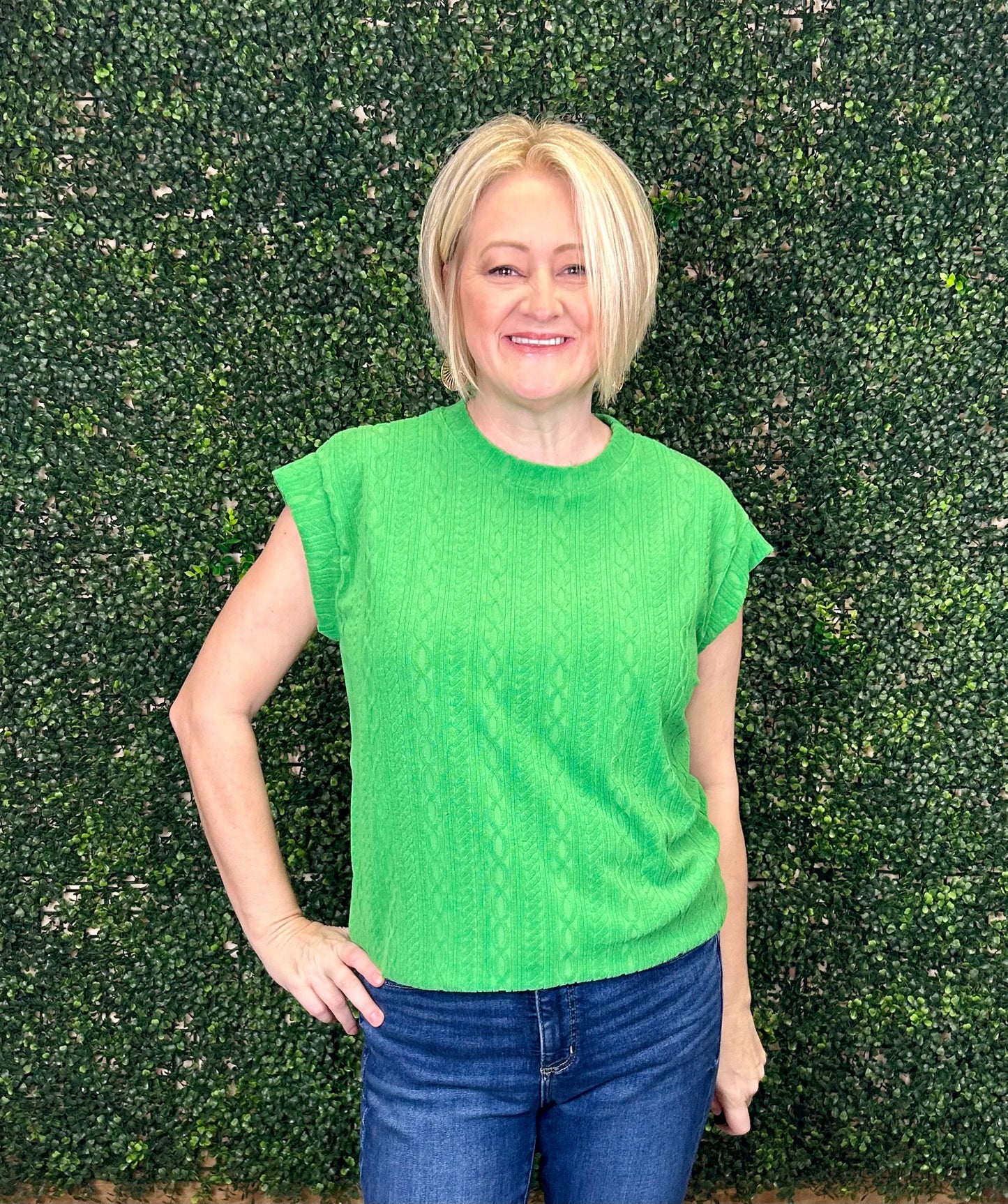 Green with Envy top