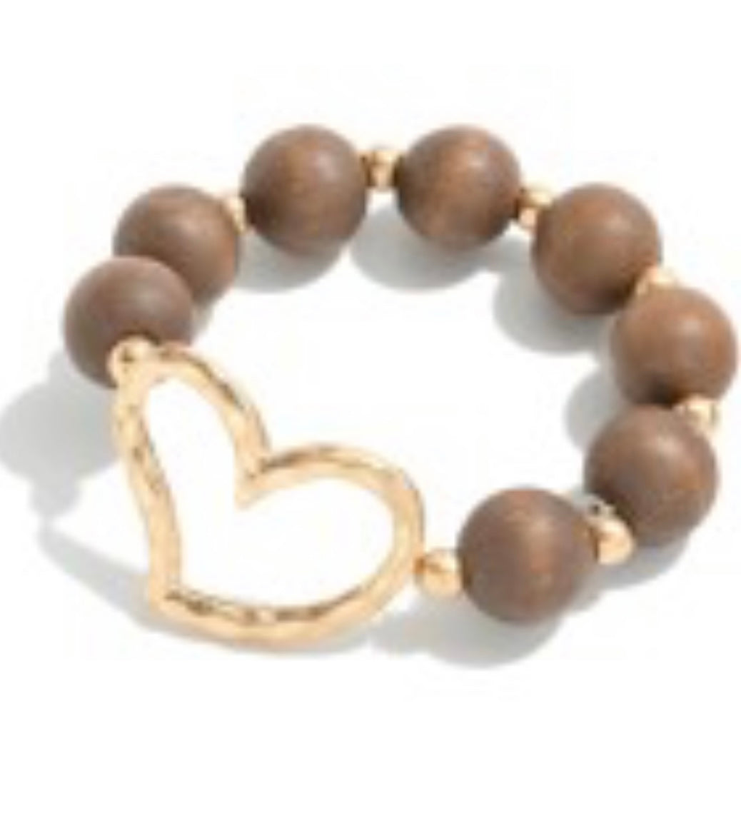 Wooden Bead Bracelet