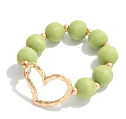 Wooden Bead Bracelet