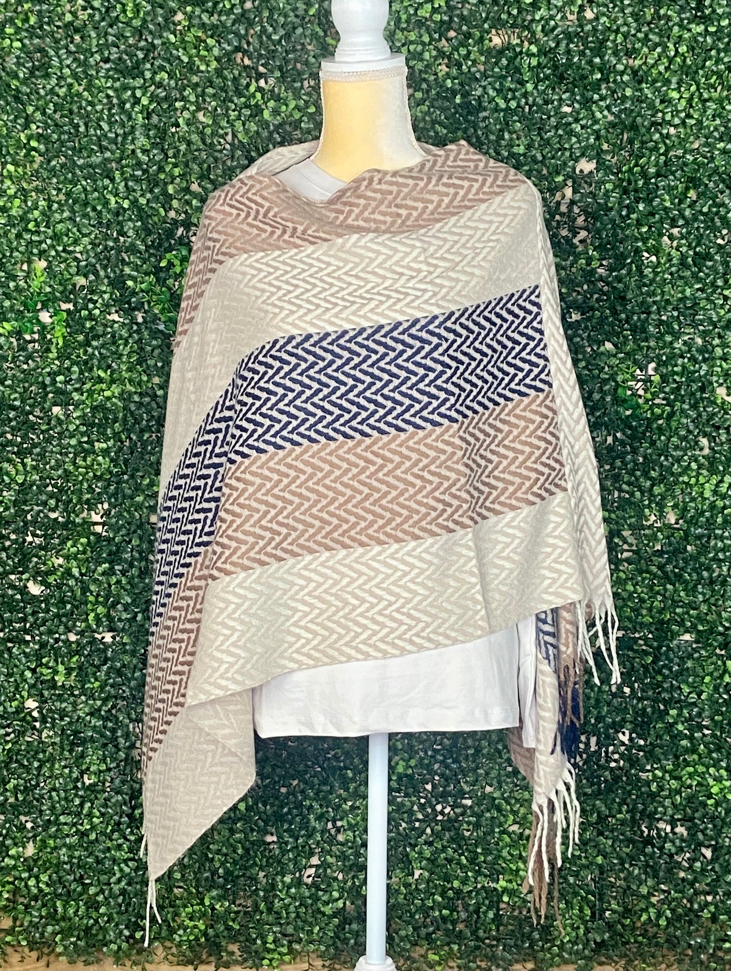 Textured Poncho