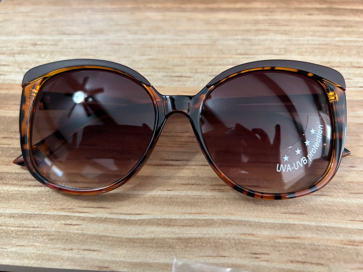 Dark brown sunglasses