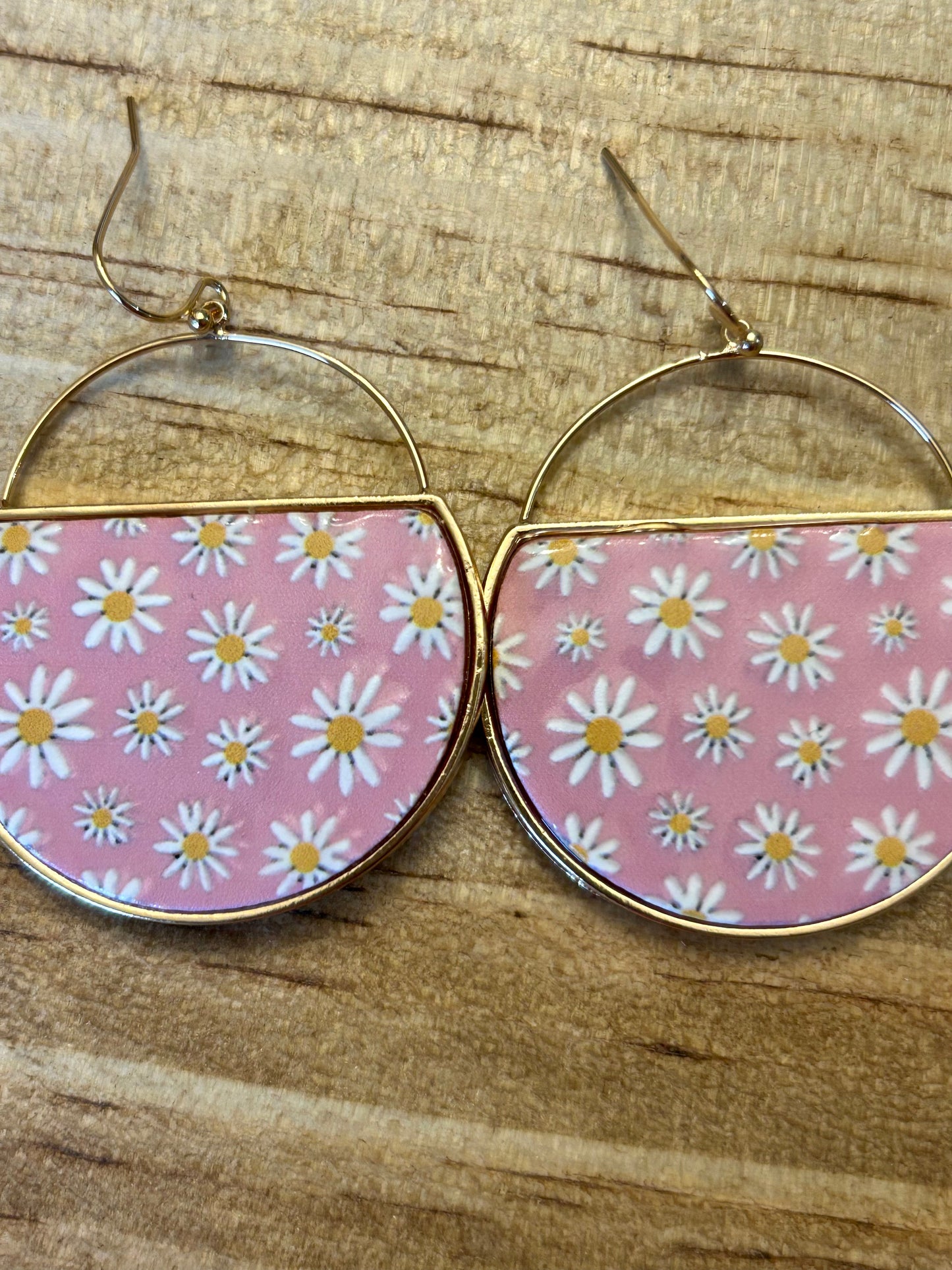 Ceramic Flower Earrings