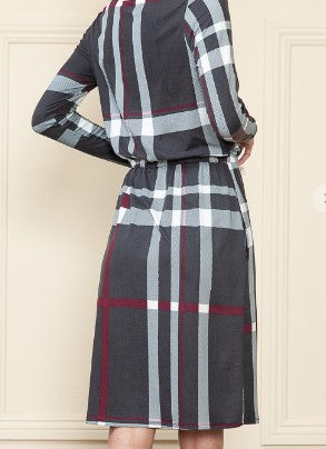 The Taylor Plaid Dress